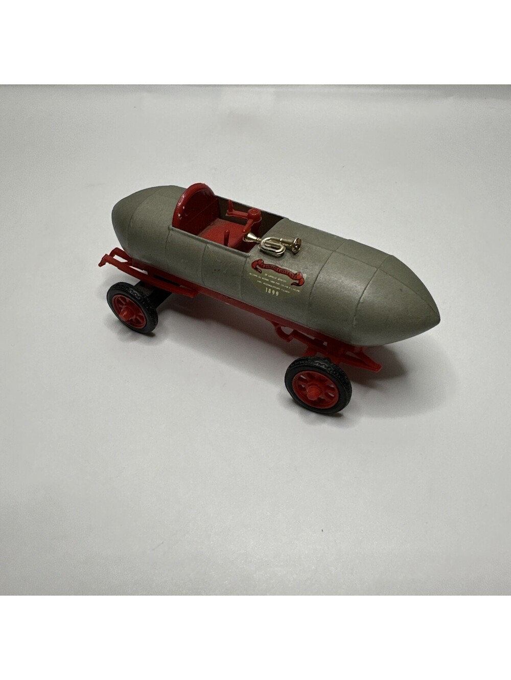 RIO OF ITALY 1899 JAMAIS CONTENTE SPEED RECORD CAR DIE CAST METAL TOY 1:43